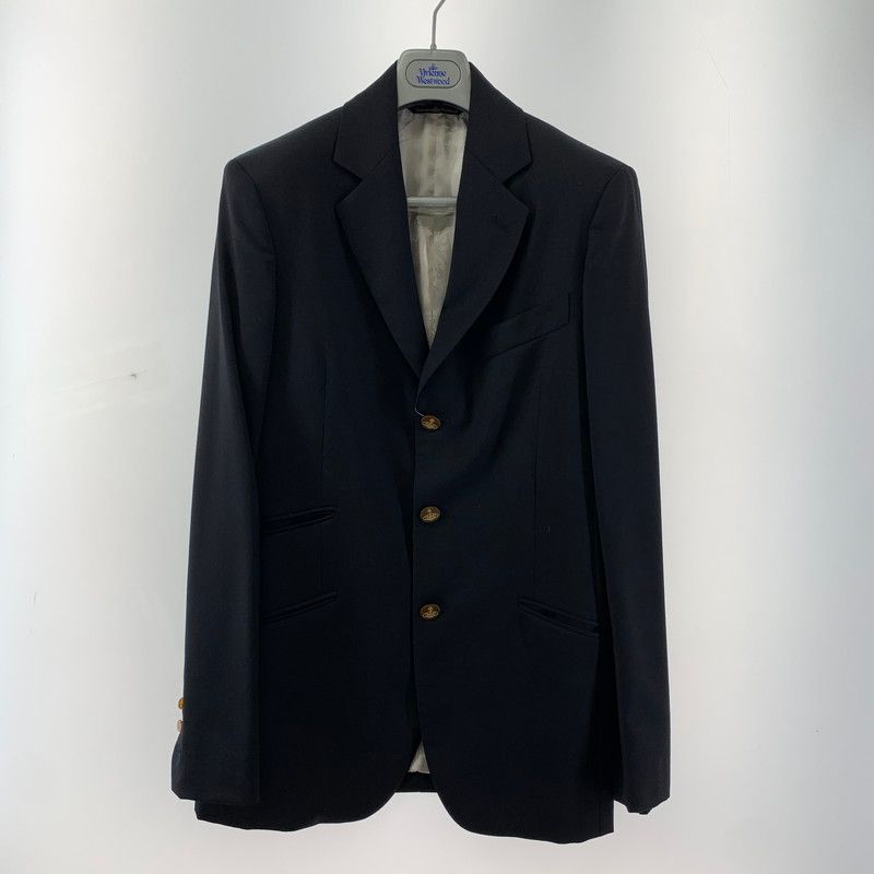 品 VIVIENNE WESTWOOD MAN ヴィヴィアン ウエストウッド マン スーツ セットアップ 古着 141-251104-mh-07-fuz