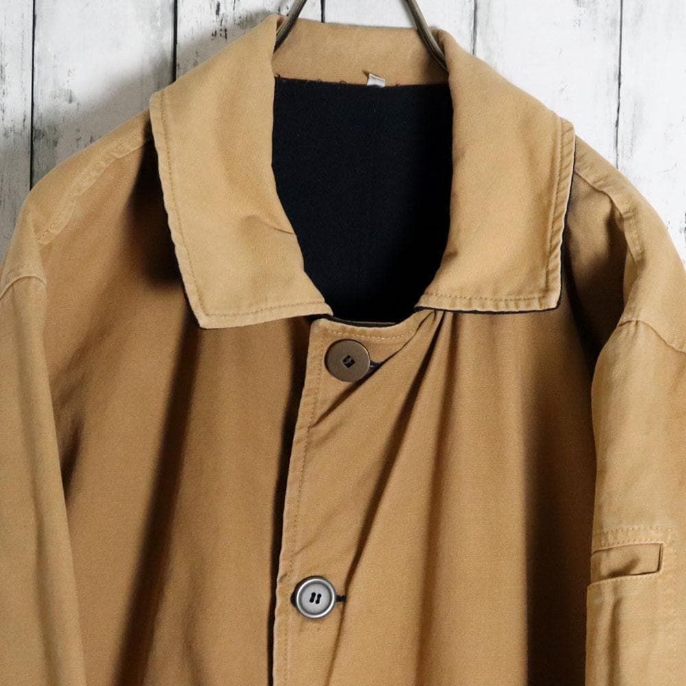 リバーシブル カバーオールジャケット