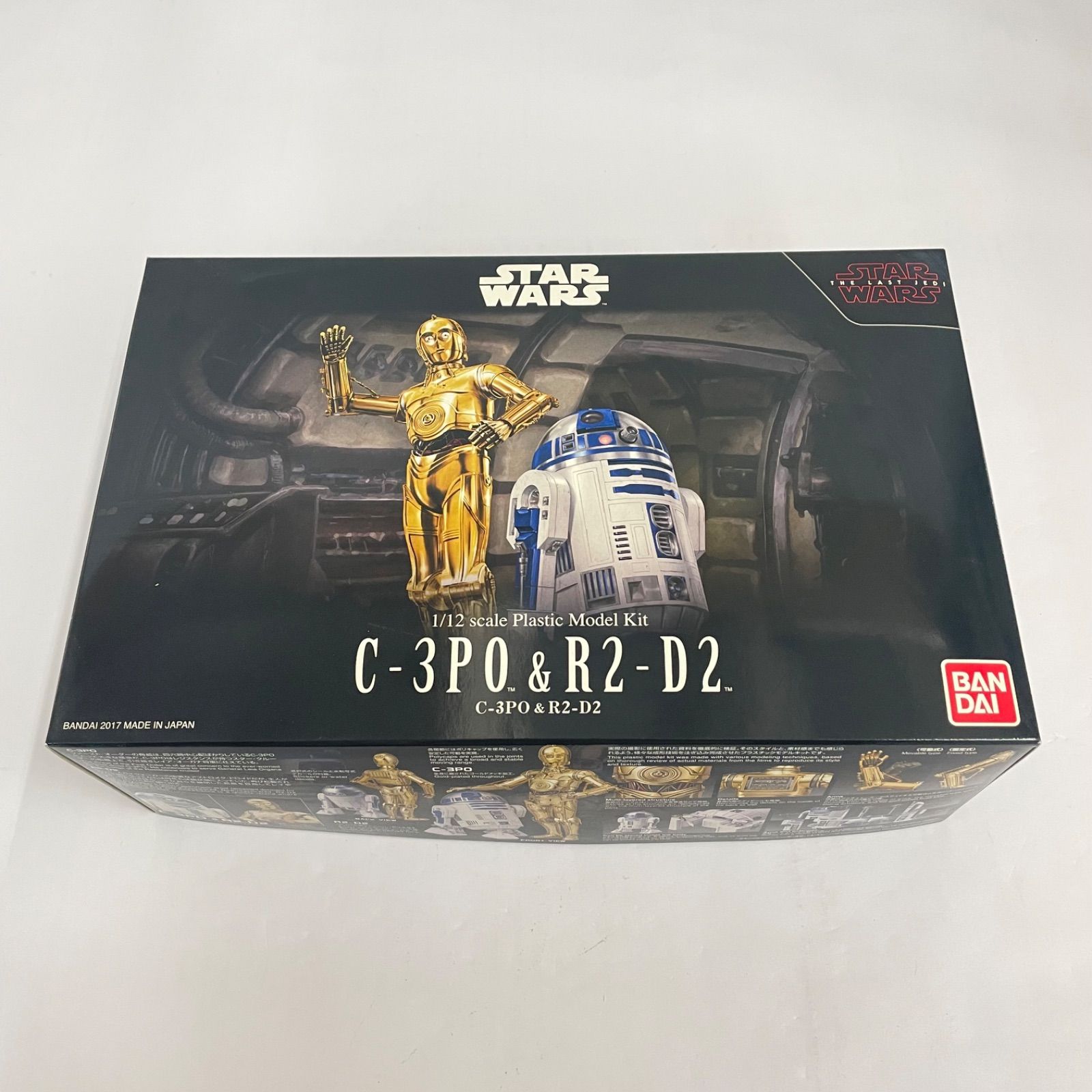 瀬戸店 スター ウォーズ プラモデル 1 12 C-3PO＆R2-D2 スター ウォーズ エピソード8 最後のジェダイ 725-8147