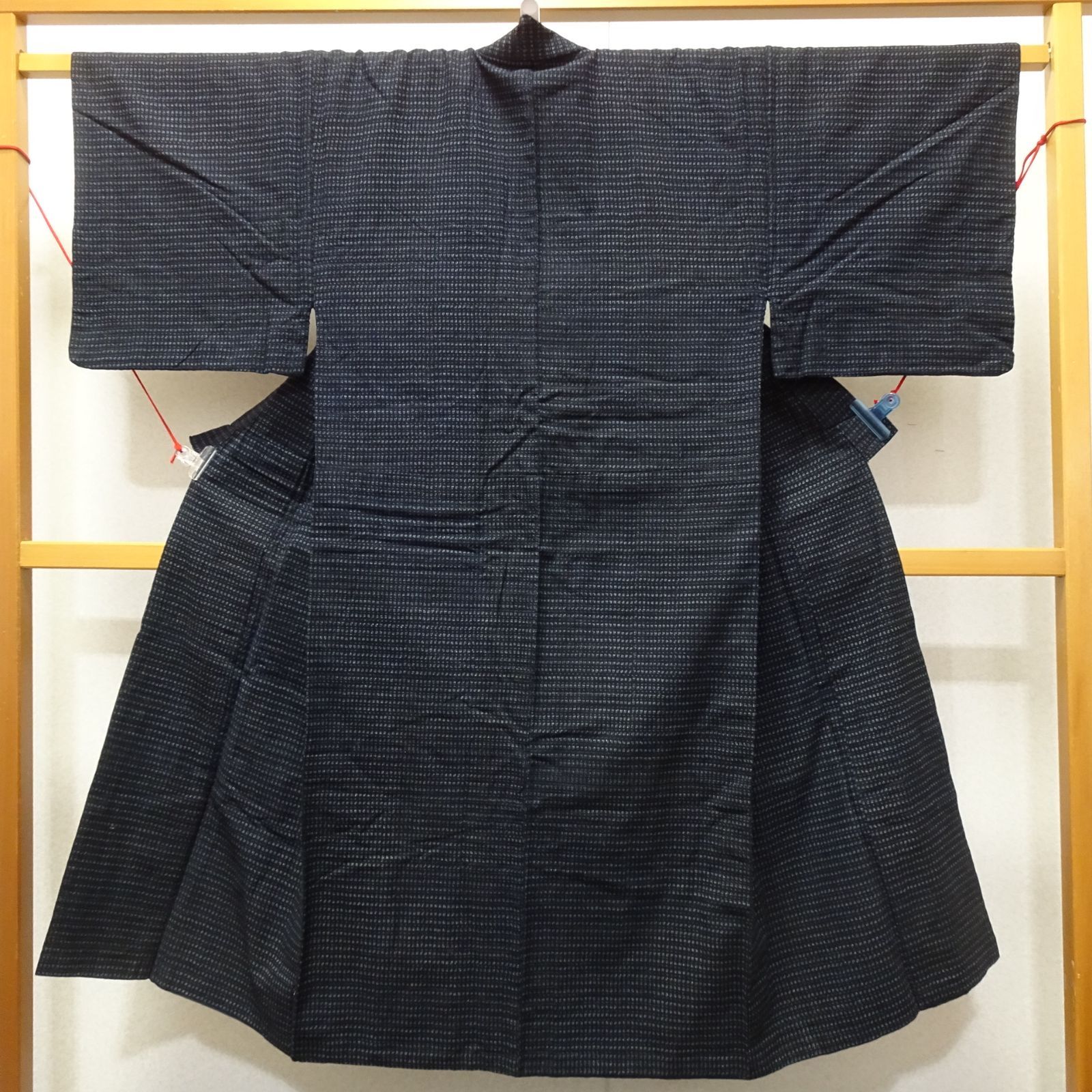 アンティーク 木綿 本場久留米絣 書生絣 男着物【232211】 - メルカリ