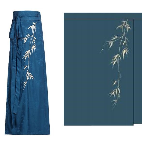  宋制スカート 長干寺 新中華 ジャカード 刺繍 オーガニック 軽量 通年 デイリー おしゃれ ナチュラル 新生活 ギフト 軽やかな動きを纏う 洗練されたデイリー中華スタイルを叶える宋制スカート その他 スーツ フォーマル ドレス