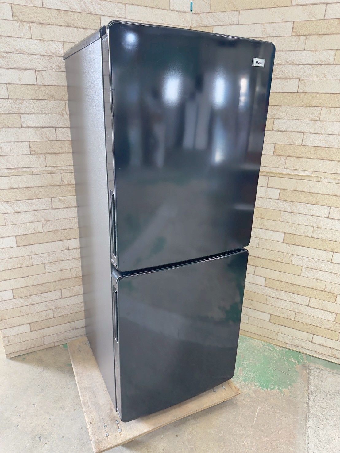 大阪 3か月保障付き 冷蔵庫 ハイアール 2ドア 2021年 JR-NF 148 B IR-947