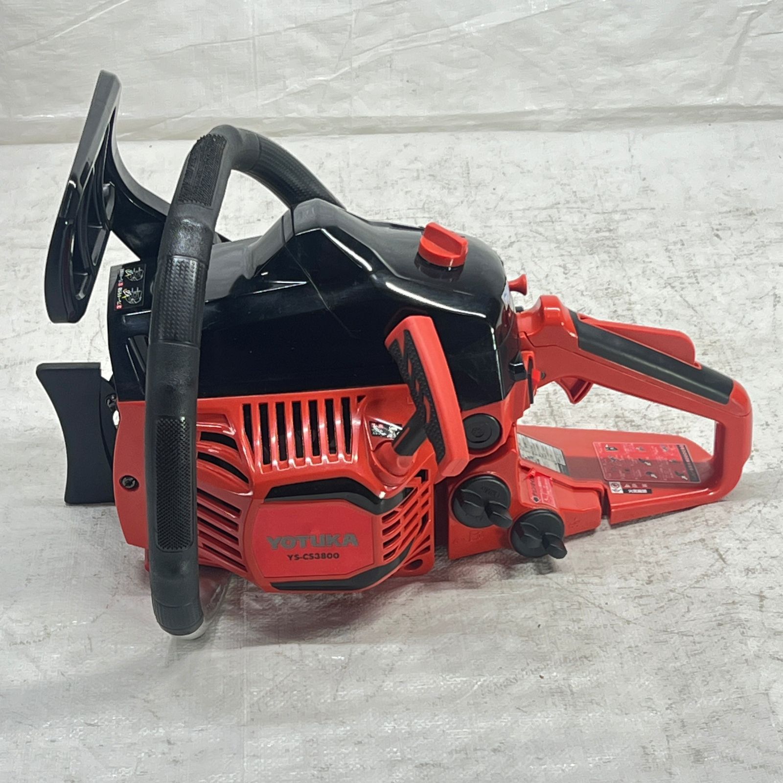 チェーンソー 16インチ 40cm YOTUKA エンジン式 37cc 1.8馬力 オレゴン製 ガイドバー ソーチェーン 倒木 枝落とし 玉切り YS-CS3800 1076