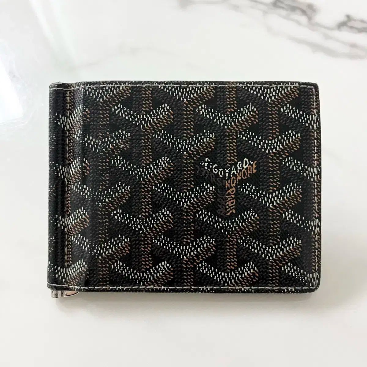 美品 ゴヤール 札入れ カードケース マネークリップ Masion Goyard
