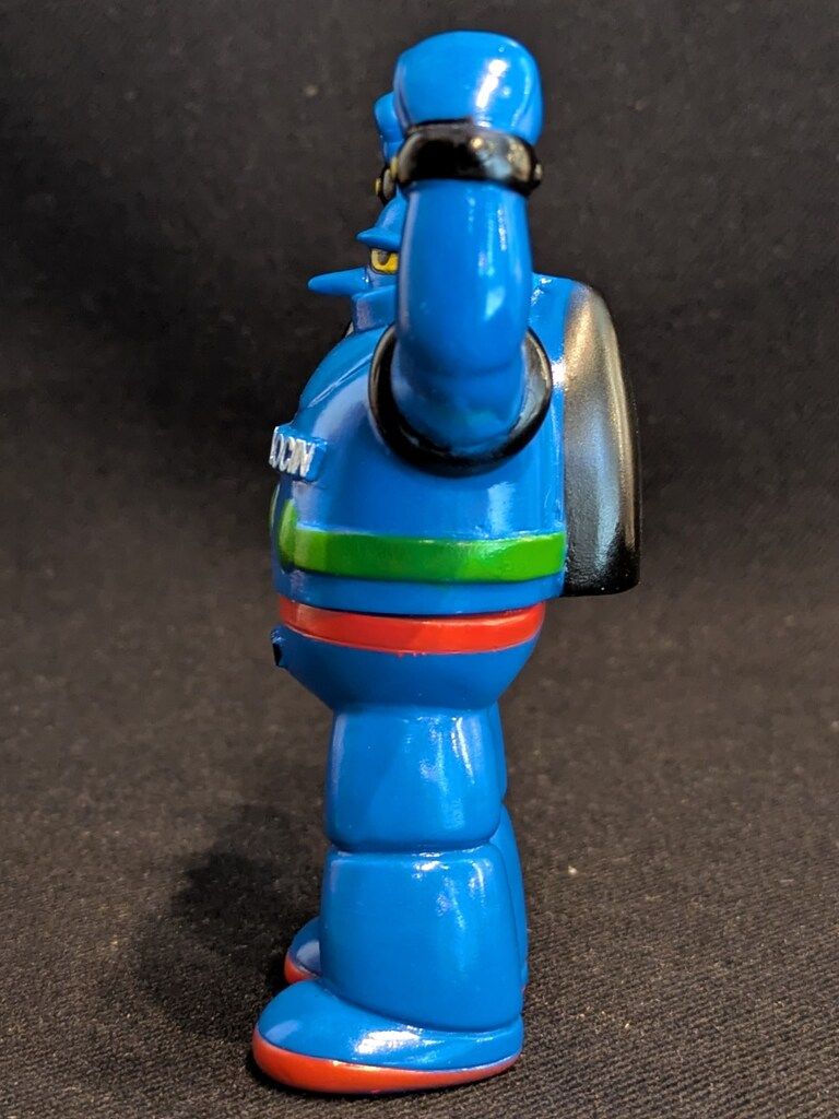 キョーリン 鉄人28号 ソフビ貯金箱 115 mm