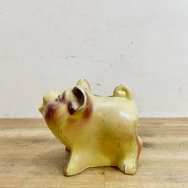 ヴィンテージ アメリカ 貯金箱 ピギーバンク 40’s 50’s アメリカン雑貨 ディスプレイ 店舗什器 インテリア B5065