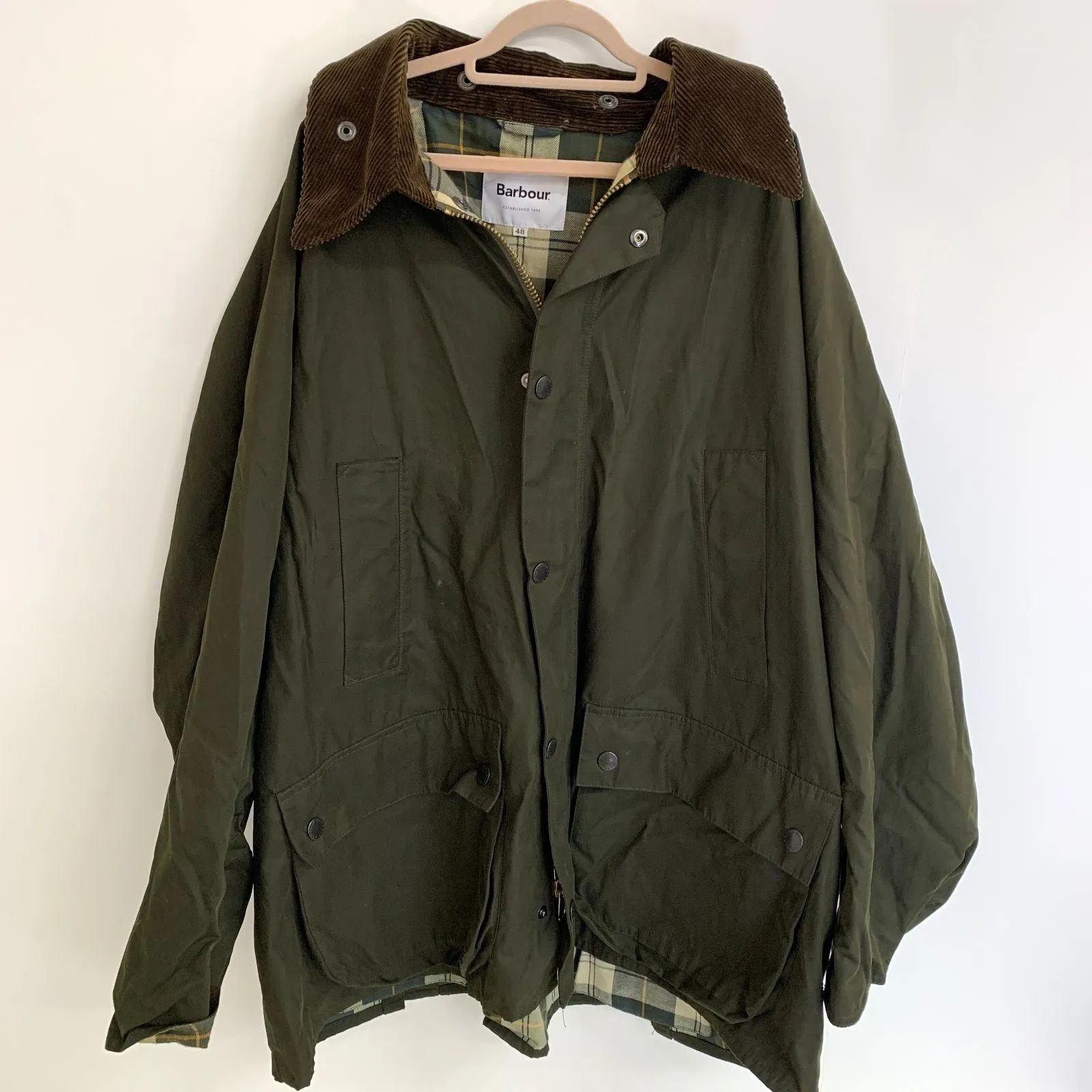 【品】Barbour 48 222MCAS008 ブルゾン バブアー ジャケット GT
