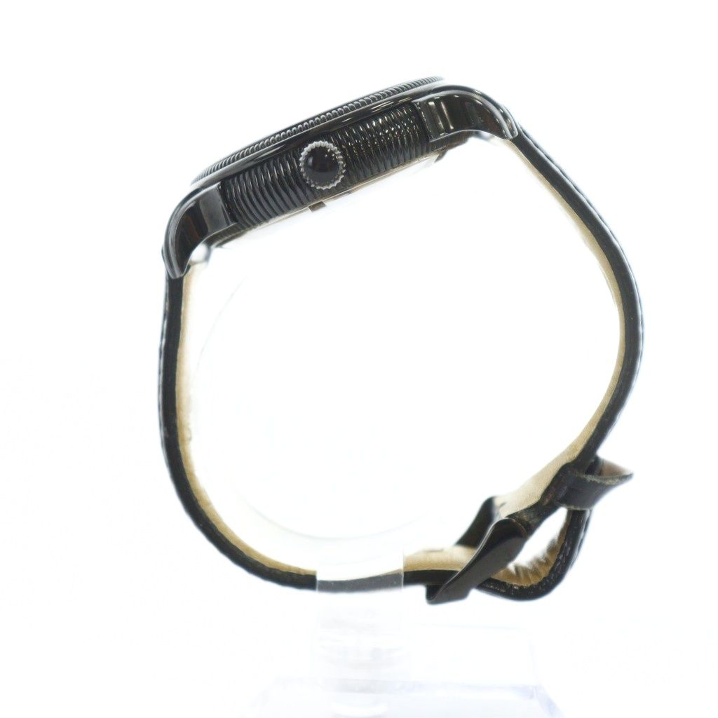  SONNE ゾンネ 腕時計 自動巻き ウォッチ 黒文字盤 ロゴ 黒 ブラック GY 17 MQ 腕時計(アナログ) 時計