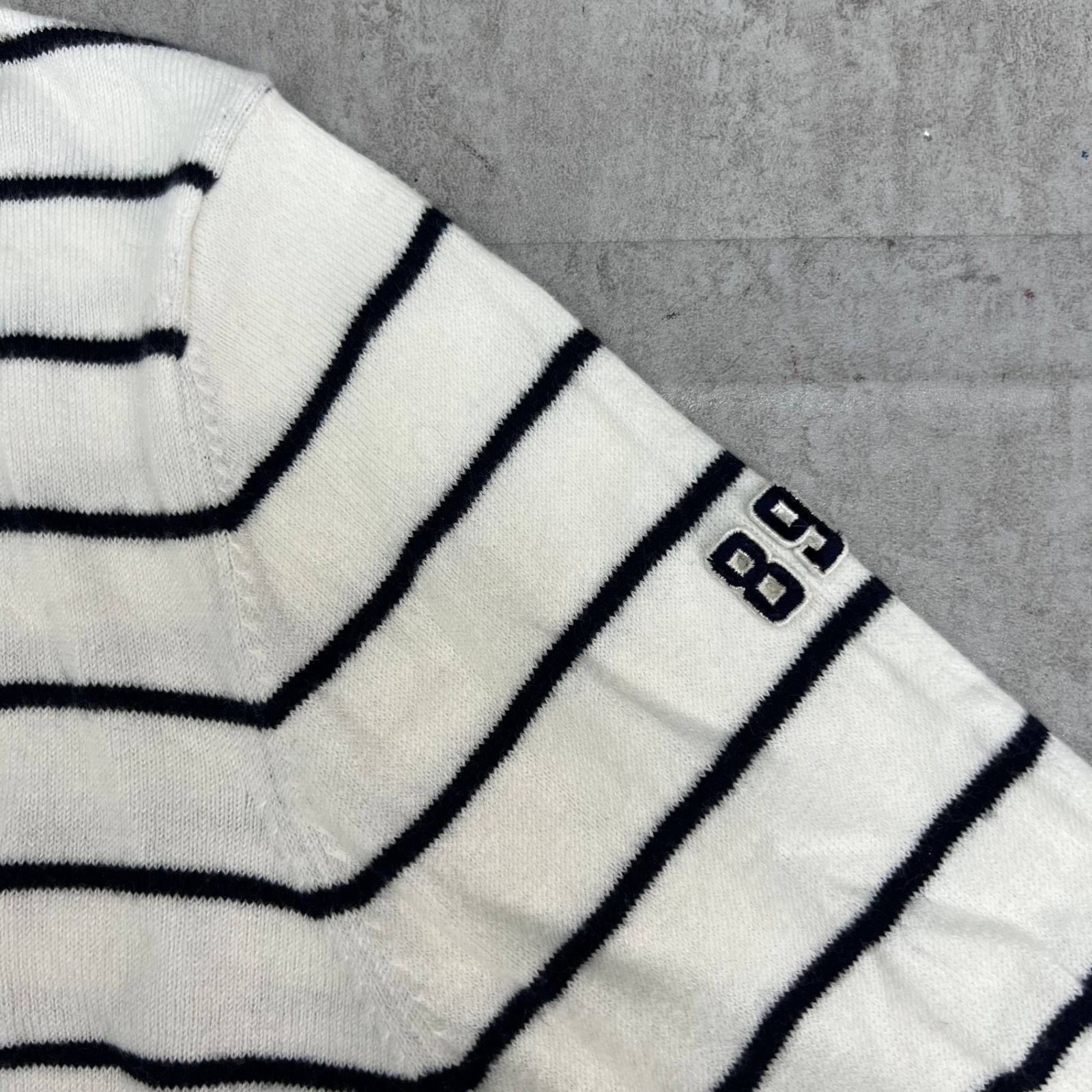 正規品激安大集合！ パーリーゲイツ レディース 長袖トップス タートルネックニットセーター 0サイズ ボーダー 女性用ゴルフアパレル PEARLY GATES 全商品業界最安値に挑戦！