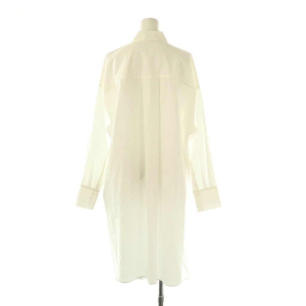 Curensology カレンソロジー 25 AW エンシュクロングシャツ ブラウス 前開き F 白 ホワイト CX OS