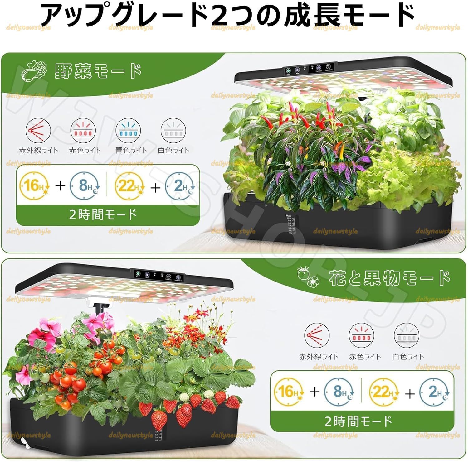 人気推薦 水耕栽培キット 野菜栽培セット 自宅用 70W 全スペクトル 植物育成LEDライト付き 多段独立設計 高さ調節 10L大容量自動水循環システム すいこうキット 野菜 果物 ハーブ 花に最適 家庭菜園 室内園芸セット ホワイト 3層