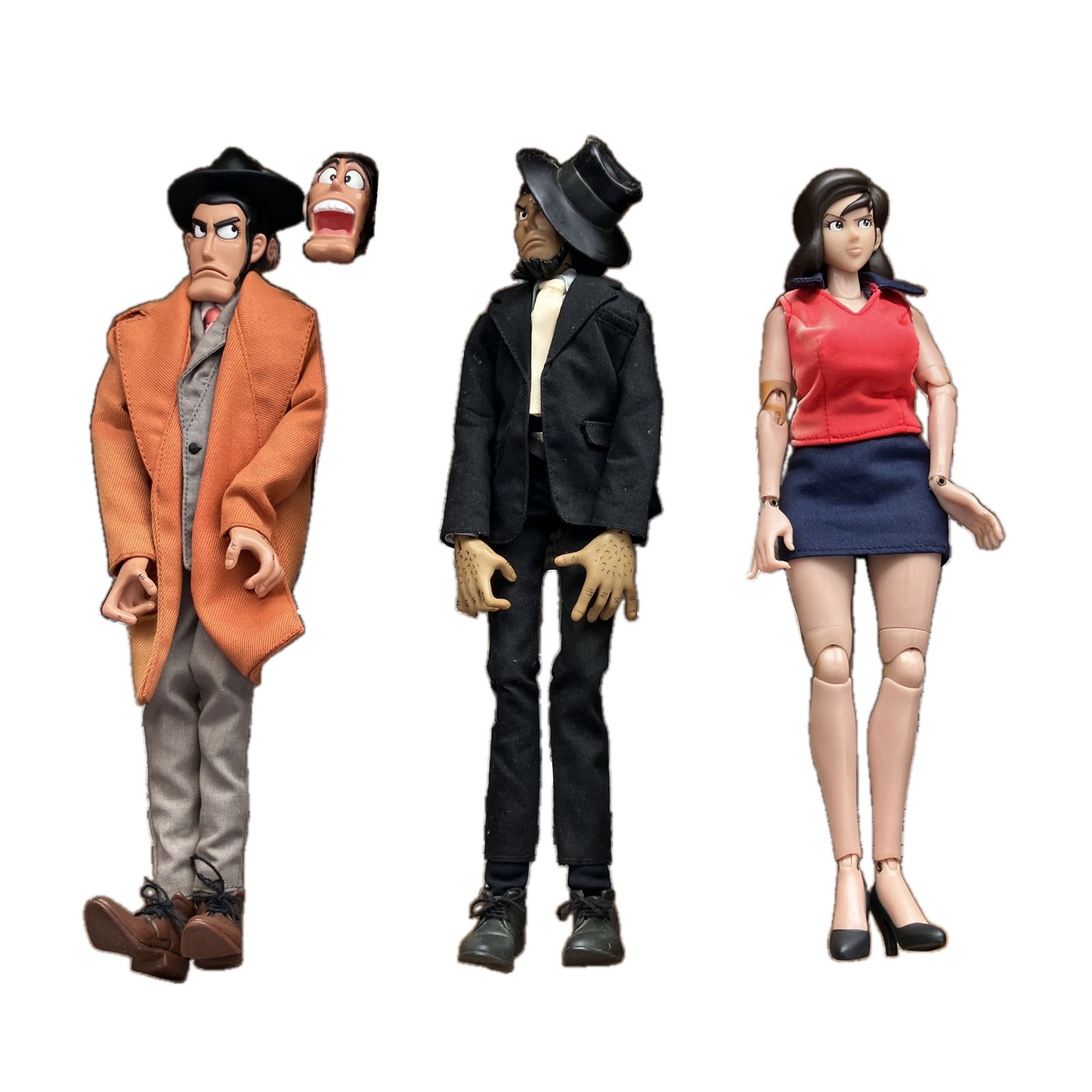 メディコムトイ スタイリッシュ ルパン三世 次元大介 不二子 銭形 3点セット フィギュア S10514267