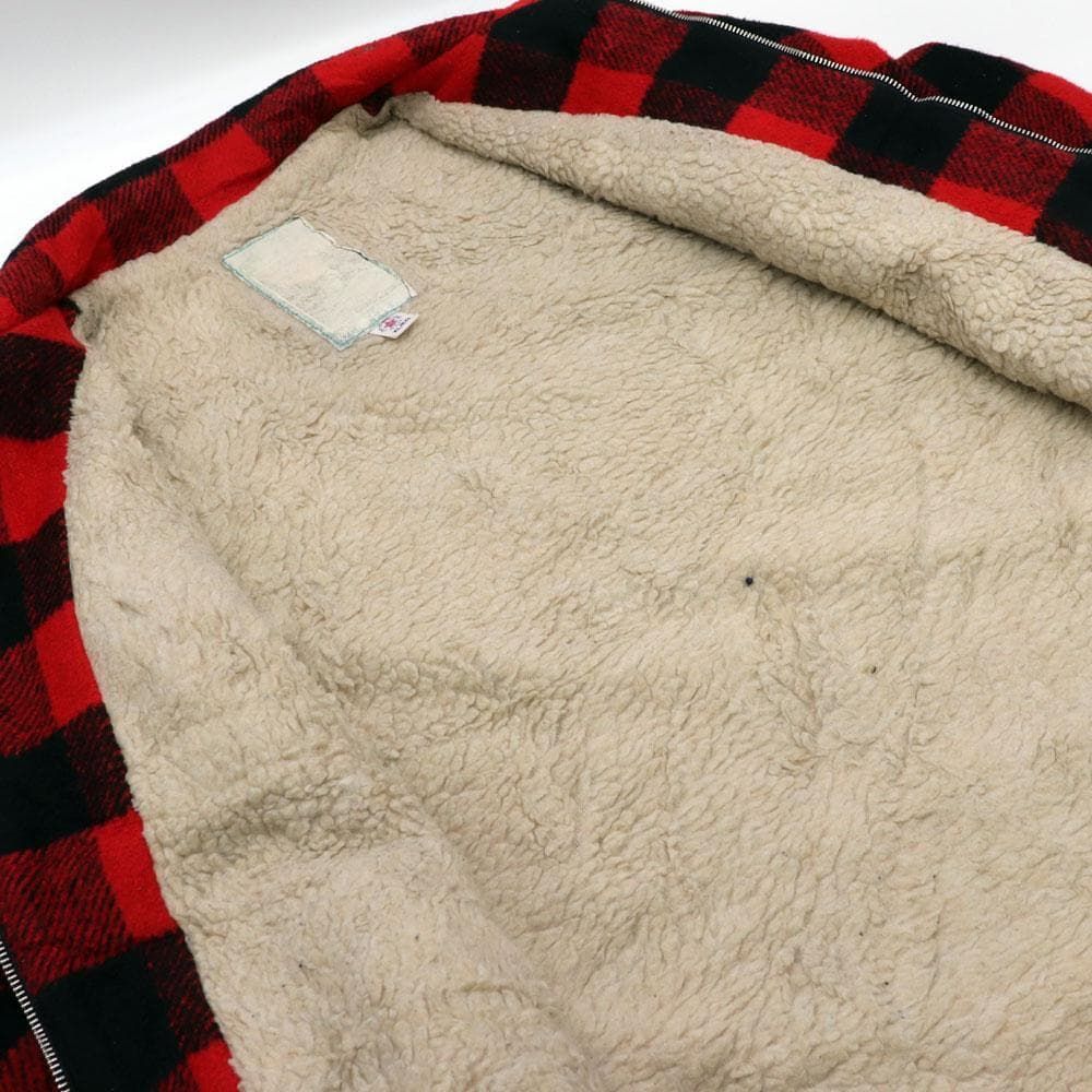 バッファローチェックウールジャケット