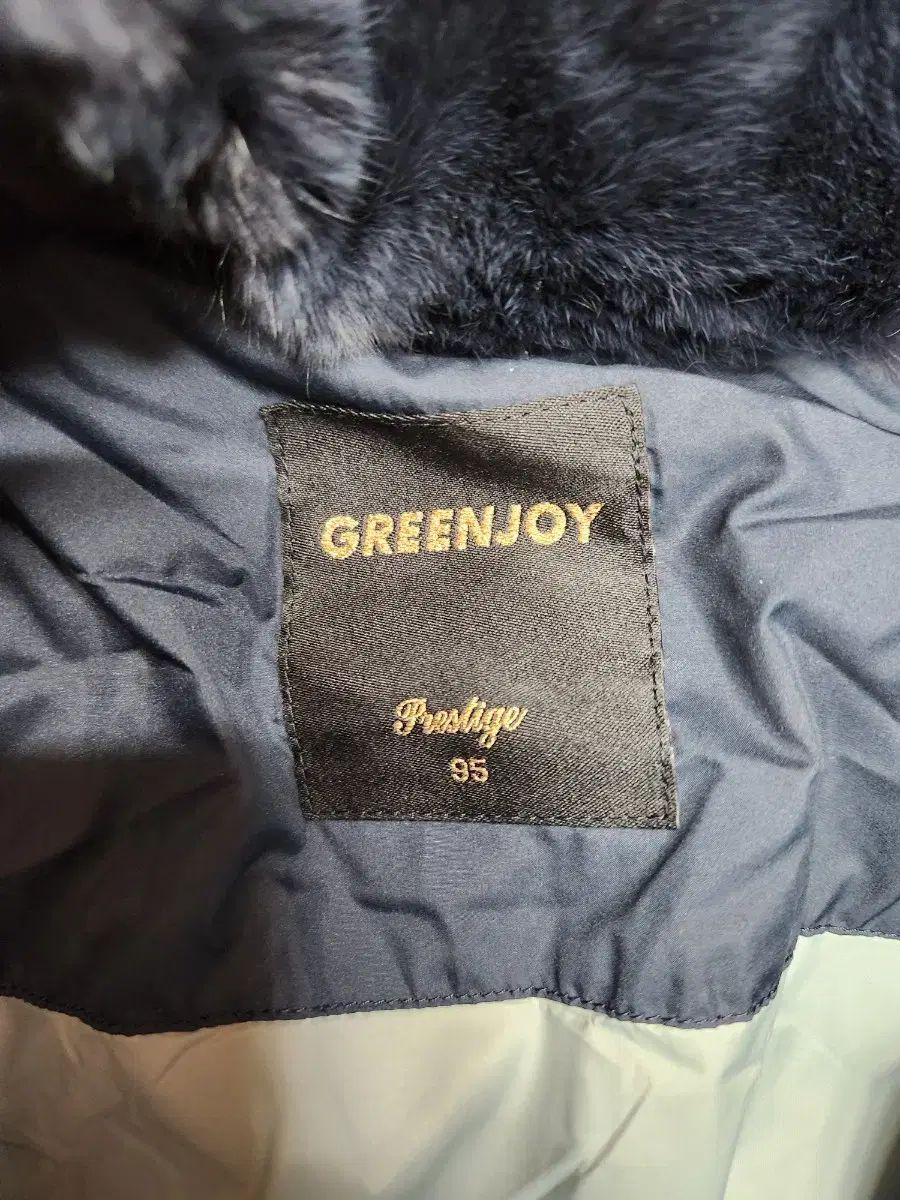グリーンジョイ アヒル ダウンジャケット ロング丈