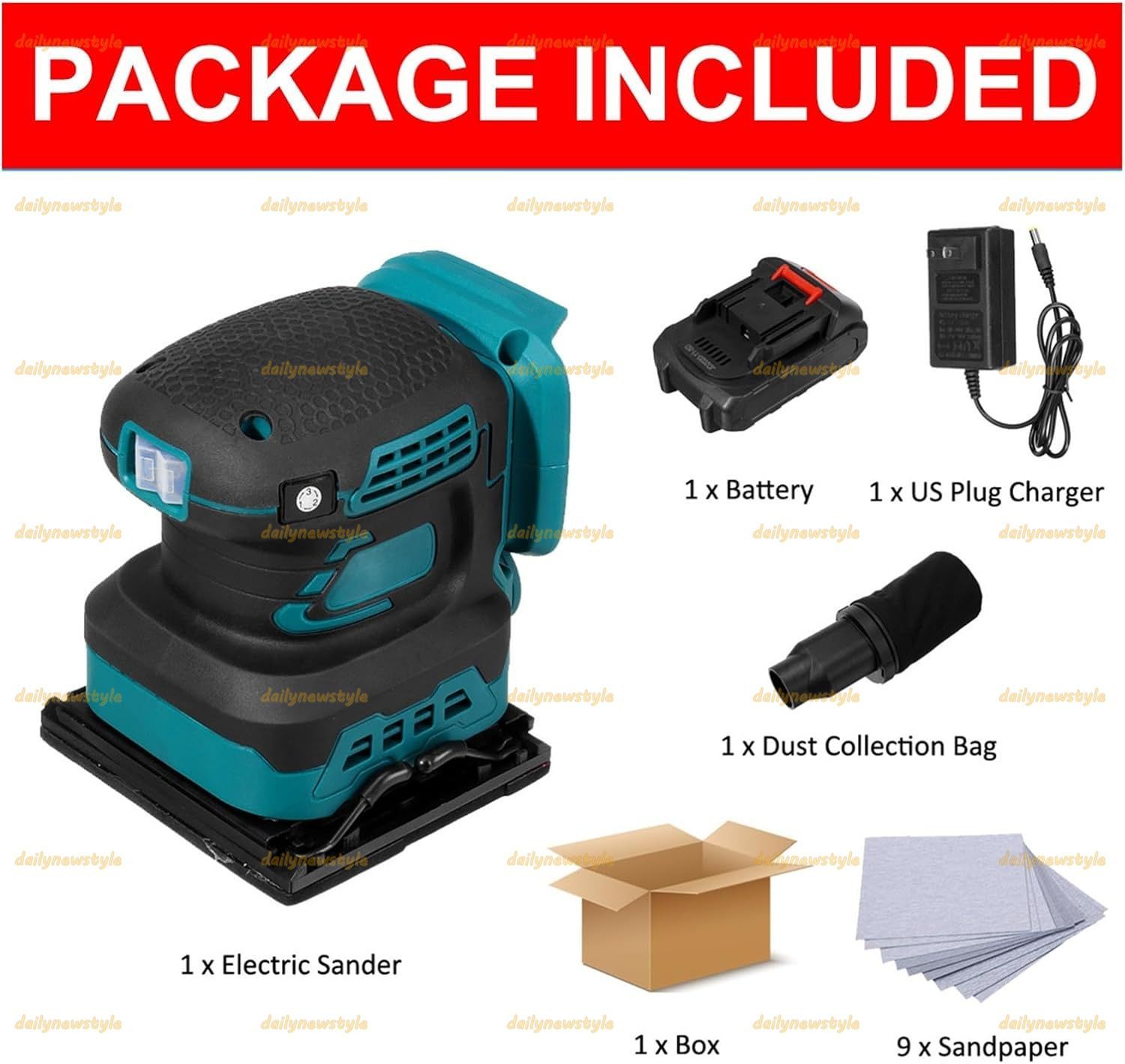 人気推薦 電動サンダー ブラシレスランダム軌道電動シートサンダー木材グラインダー研磨機排塵電動工具 研磨機 天井と壁用