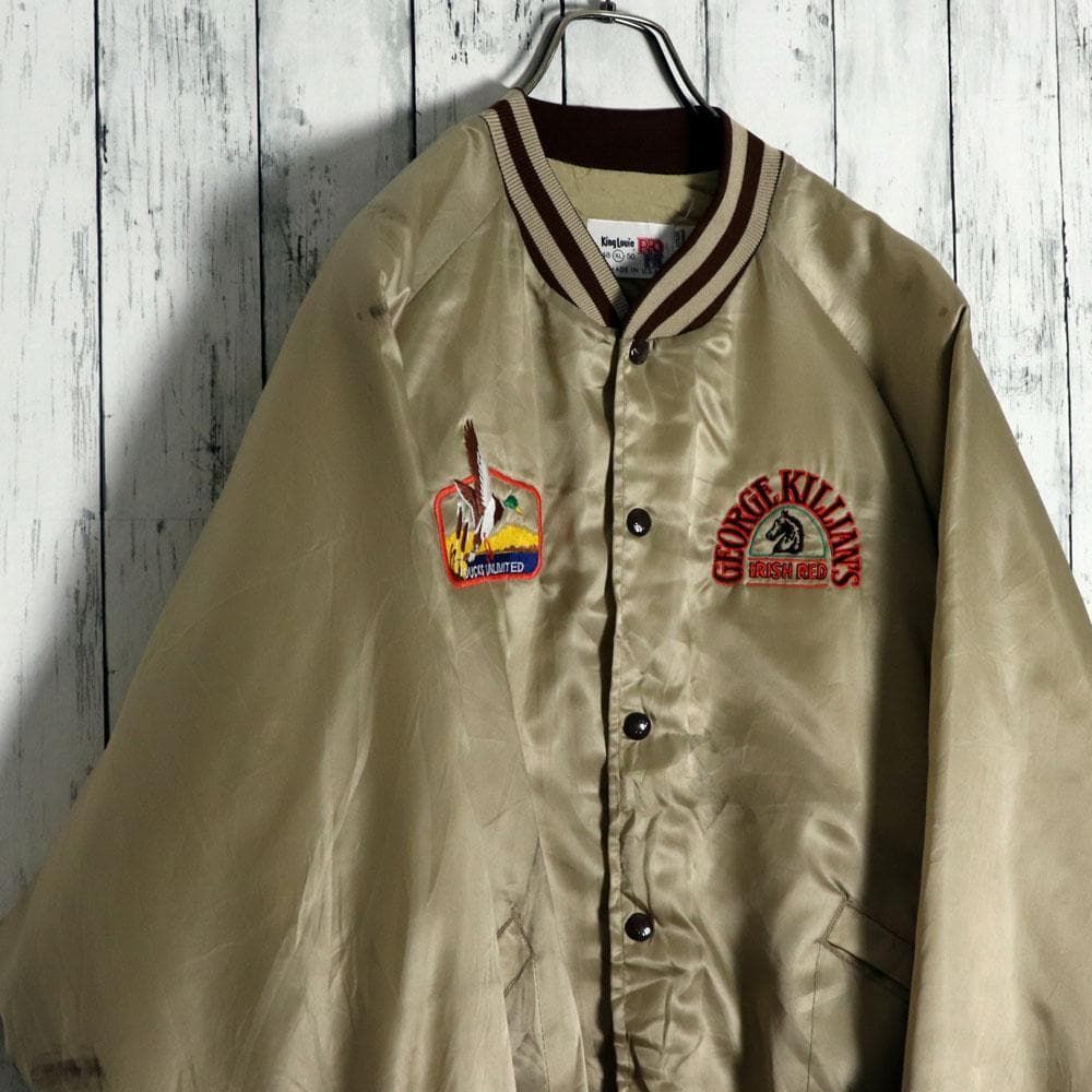 US企業ロゴ バック刺繍