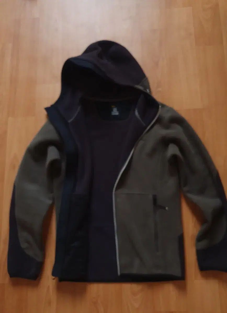 Salomon サロモン フリース ジップアップ フーディー ジャケット m 95