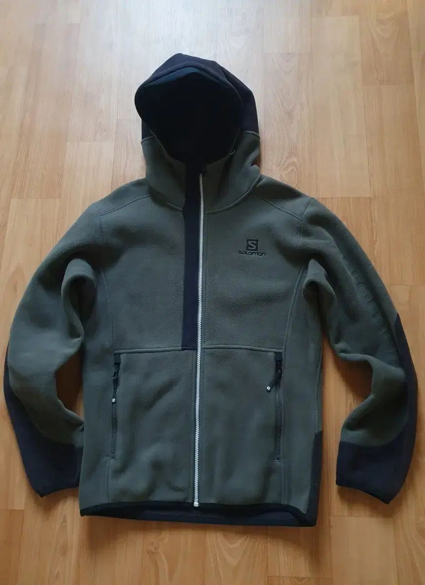 Salomon サロモン フリース ジップアップ フーディー ジャケット m 95