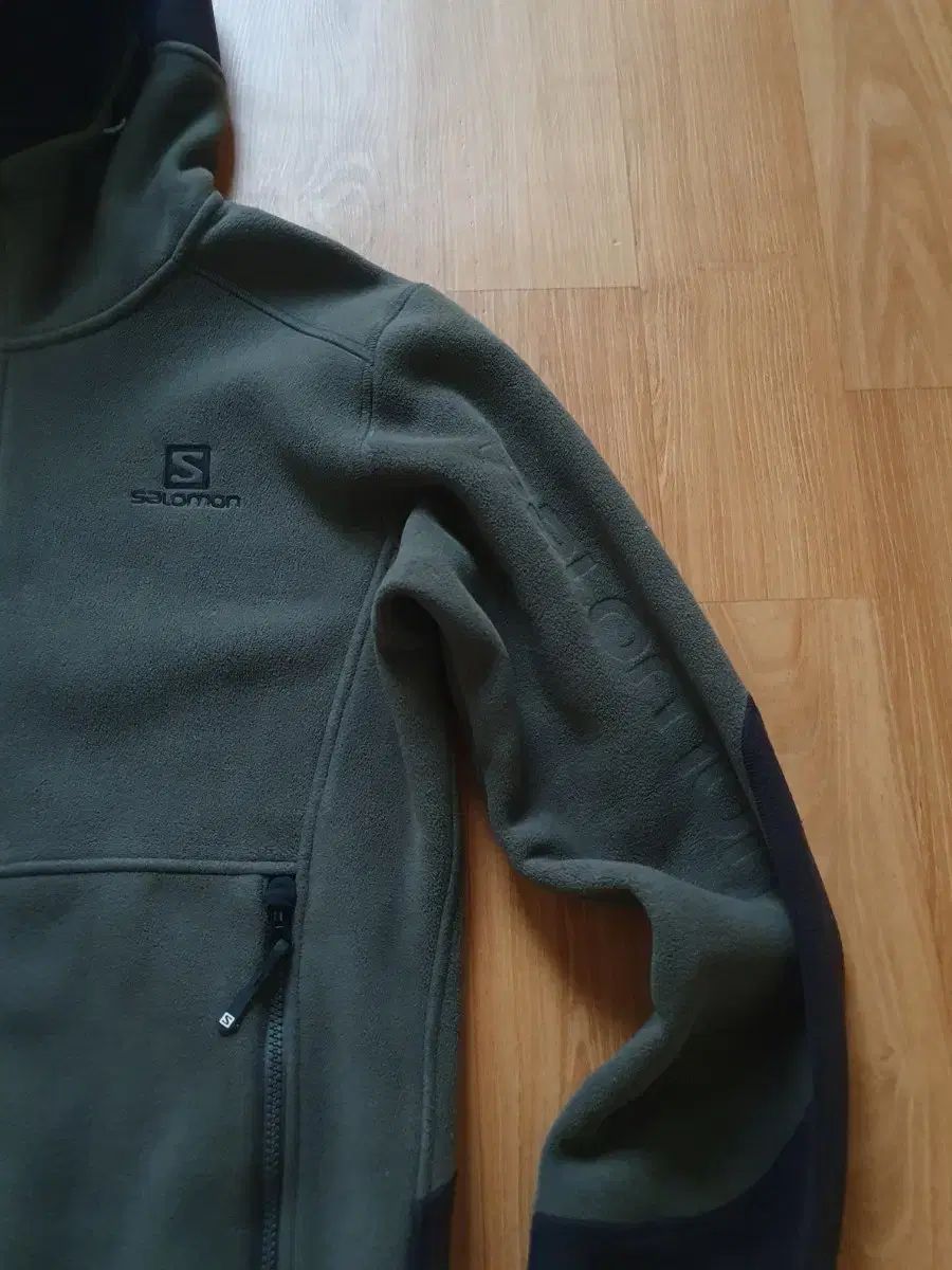 Salomon サロモン フリース ジップアップ フーディー ジャケット m 95