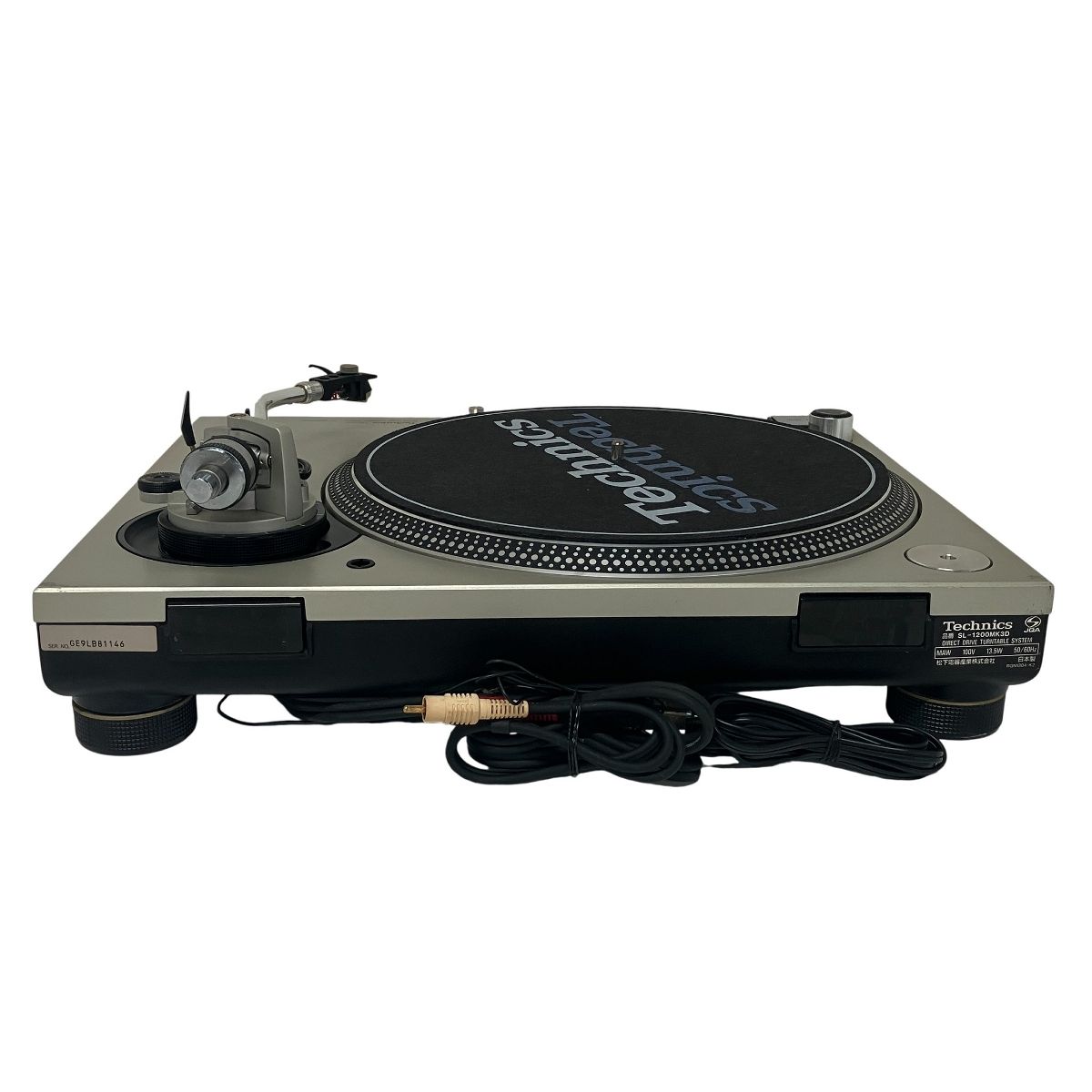 【送料無料】＋【高品質】! Technics SL-1200MK3D ターンテーブル DJ ダイレクト ドライブ レコード プレーヤー テクニクス 音響 機器 機材 F10583233