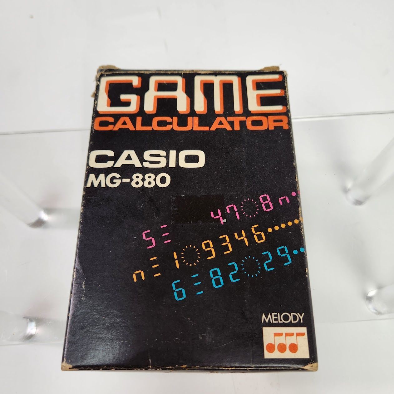 ゲーム電卓 CASIO MG-880 デジタルインベーダー 箱 説明書付 動作 済み WWW_OPDRERGINERDOGAN_COM
