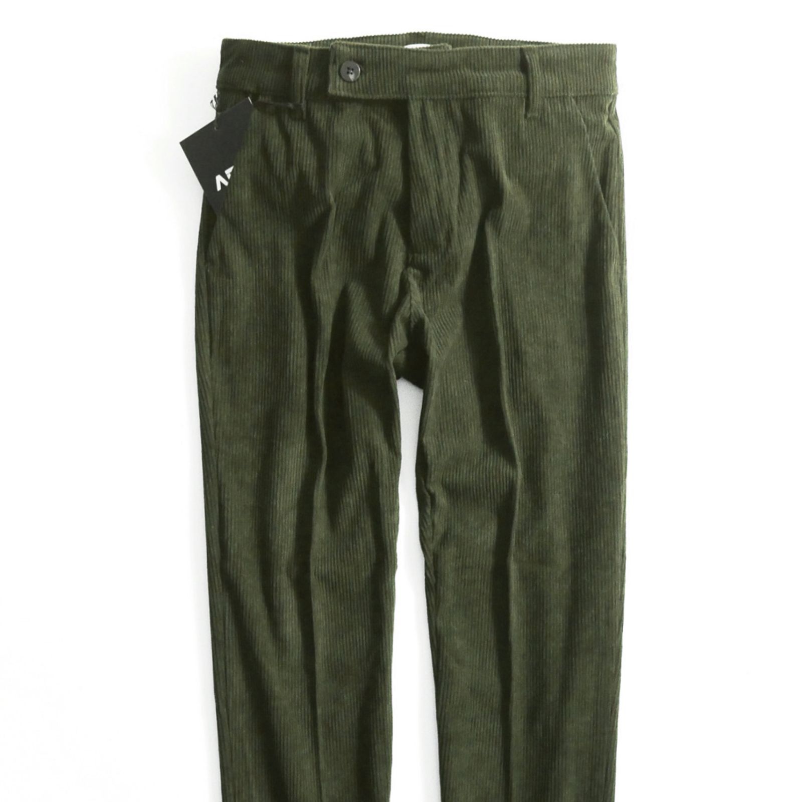 dt 090 S M L XL 選択可 ミラノの街着ブランド 25-26秋冬 超伸縮ウエスト 美脚コーデュロイパンツ