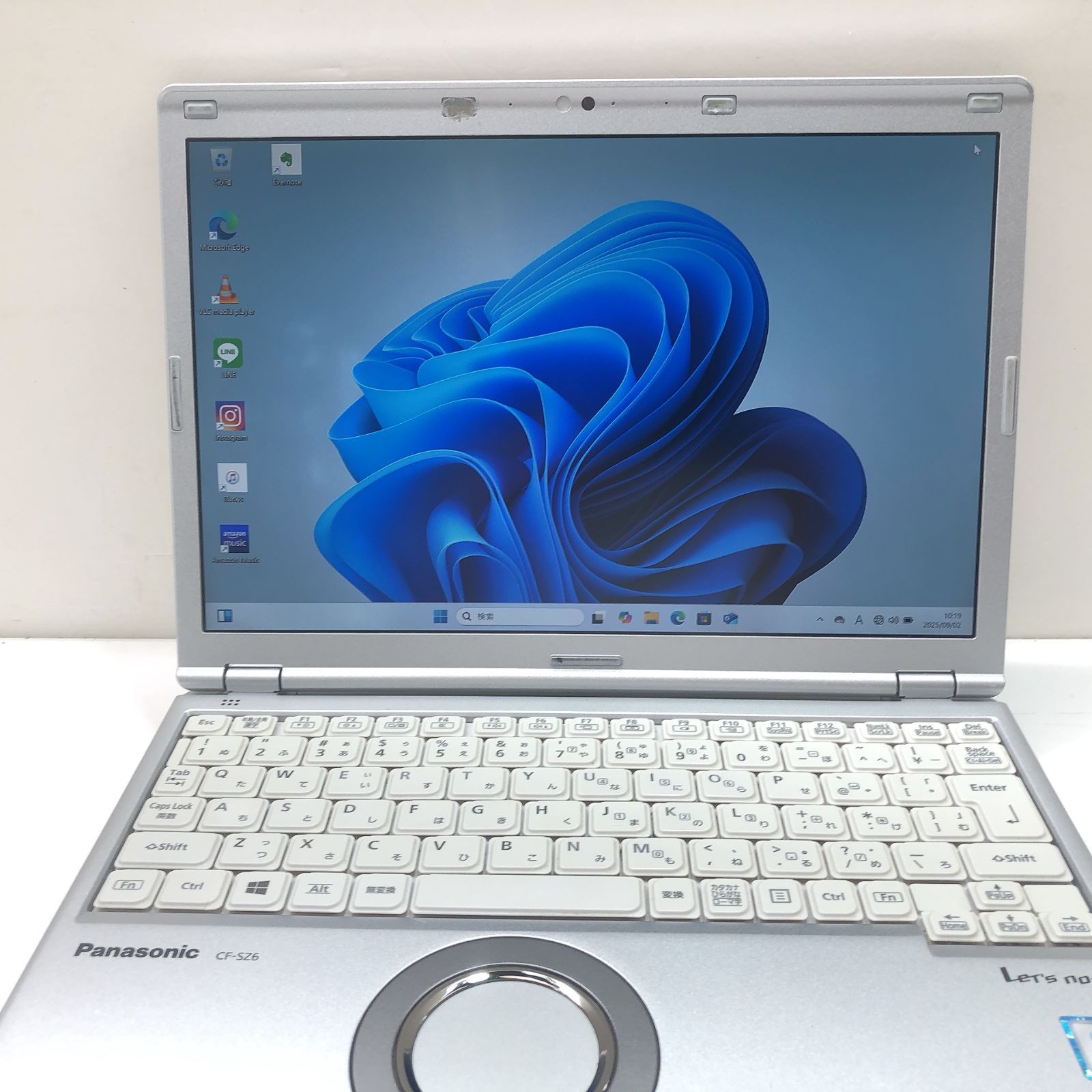 ✖✖訳有品処分 ✖✖ 12インチ Panasonic Let s note CF SZ6 七世代 i3 7100U SSD256GB 8GB 1920x1200 Bluetooth WIFI ノートパソコン windows11