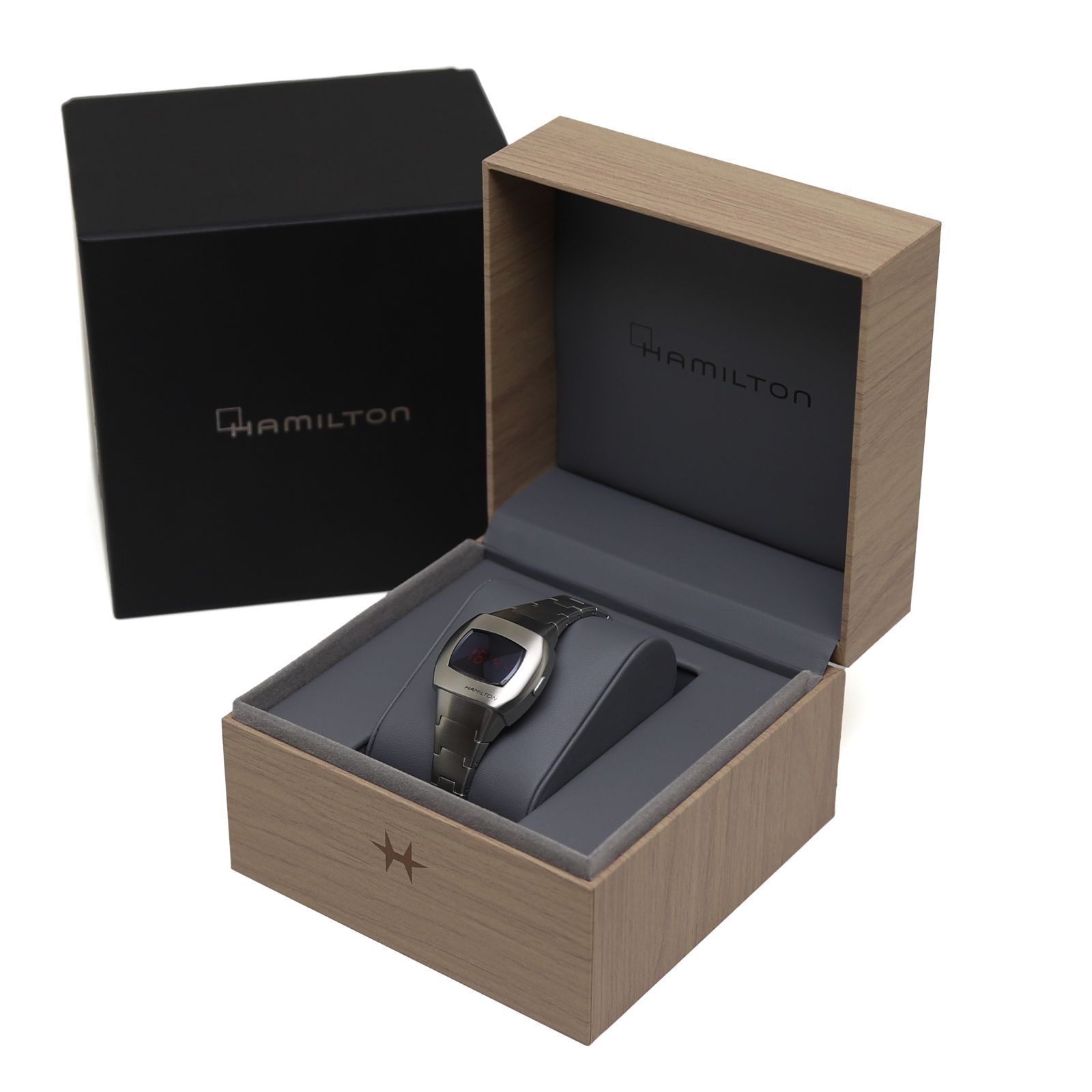 ハミルトン アメリカンクラシック PSR 74 腕時計 クオーツ スイスウォッチ デジタル H52304130