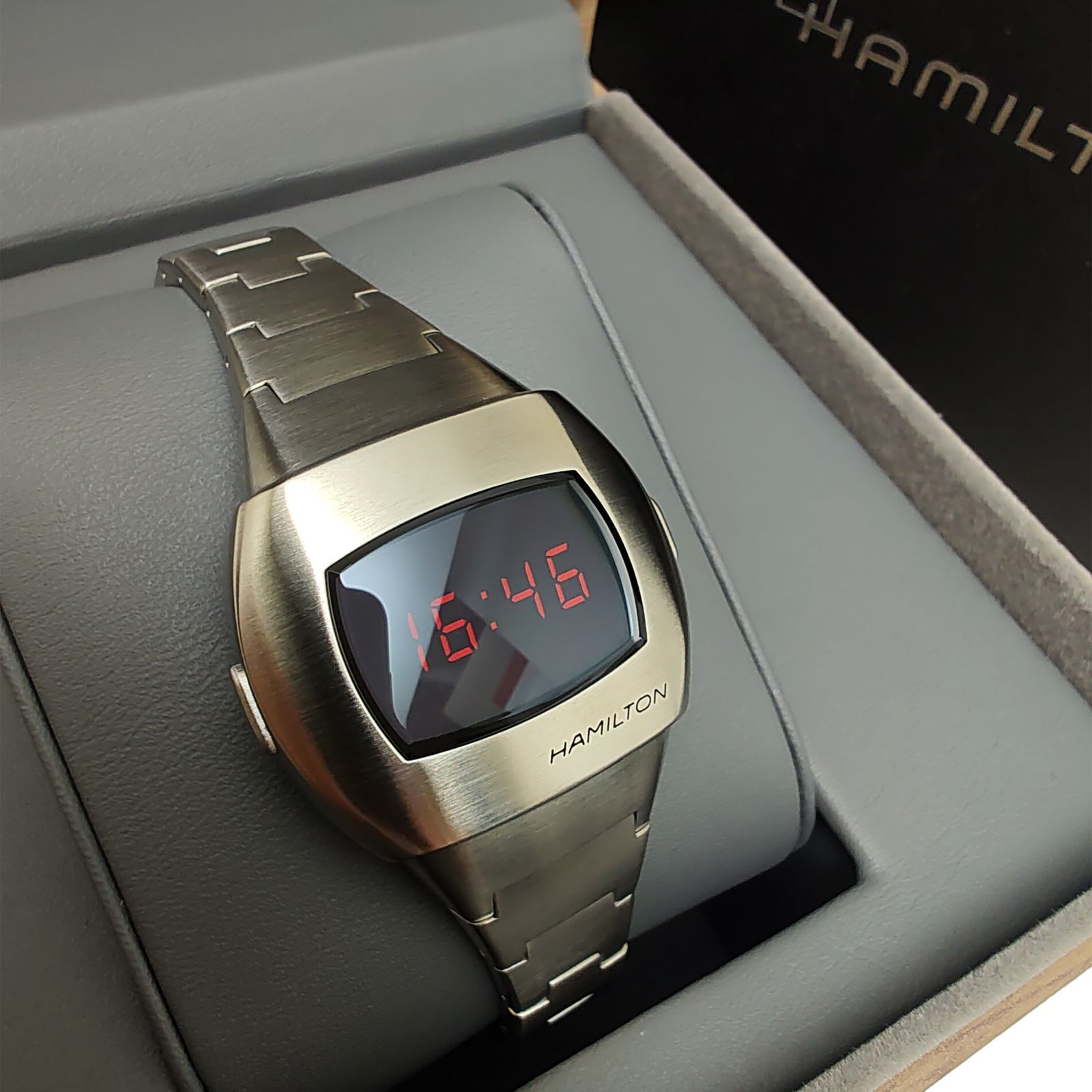ハミルトン アメリカンクラシック PSR 74 腕時計 クオーツ スイスウォッチ デジタル