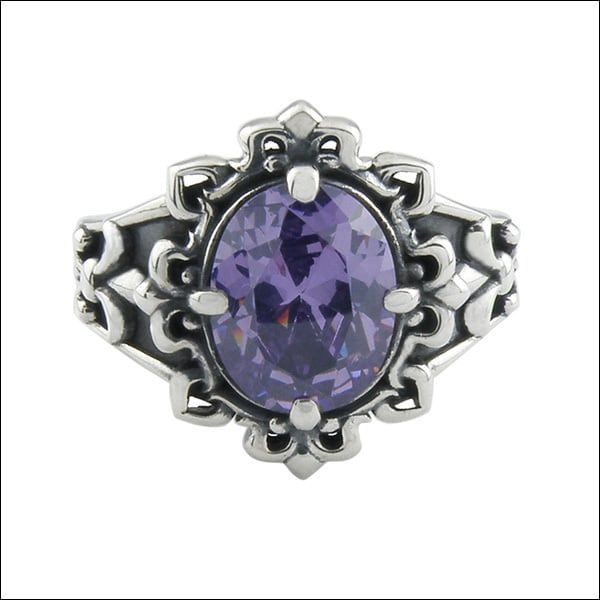 ゴシックストーンリング アルテミスキングス シルバー ジュエリーブランド