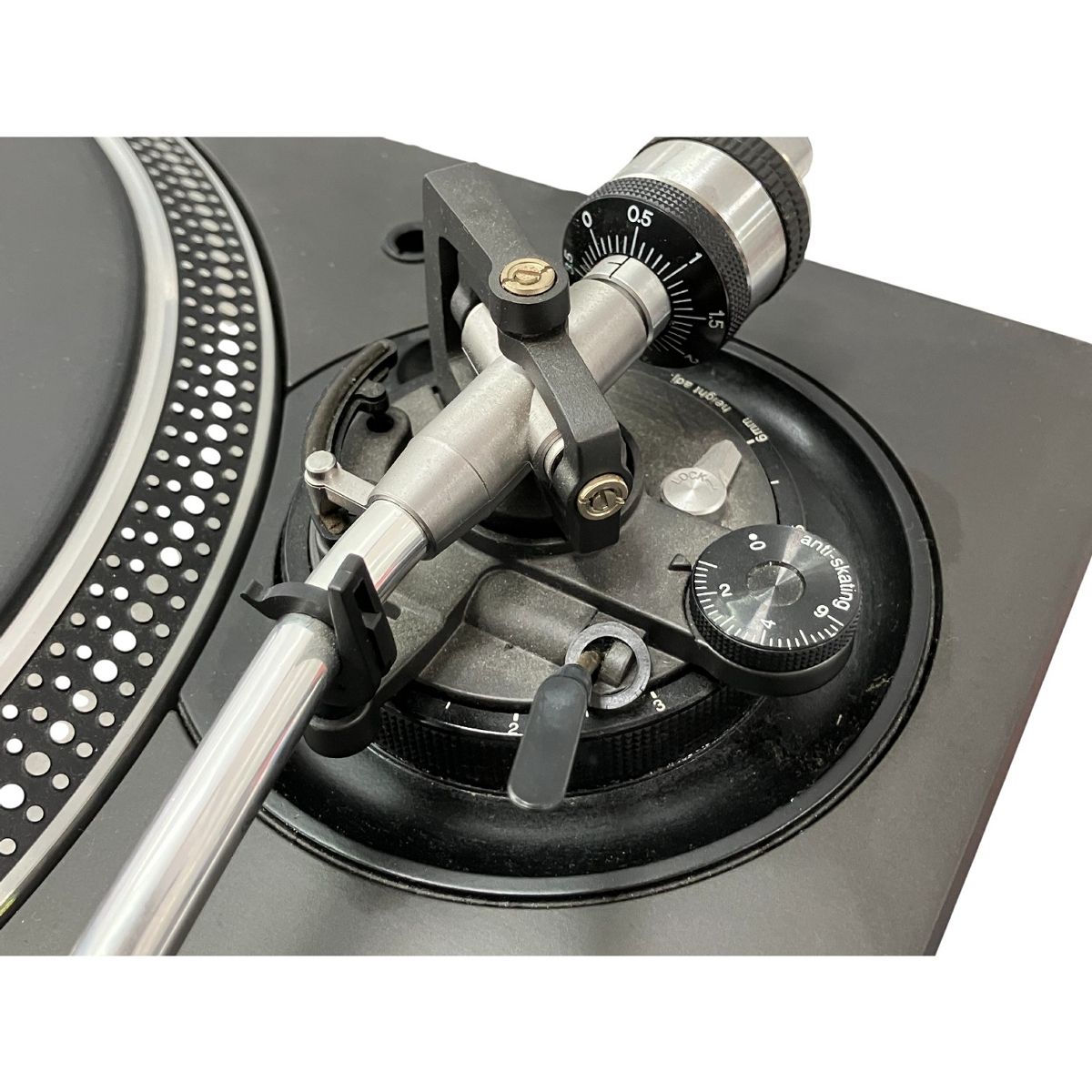 レコードプレーヤー ヒンジなし