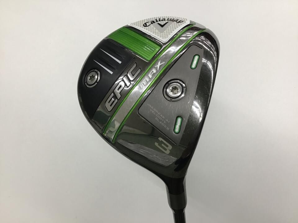 EPIC MAX 15 S N.Sﾌﾟﾛ Reigo ForMULAMB 75 フェアウェイウッド キャロウェイ 最短