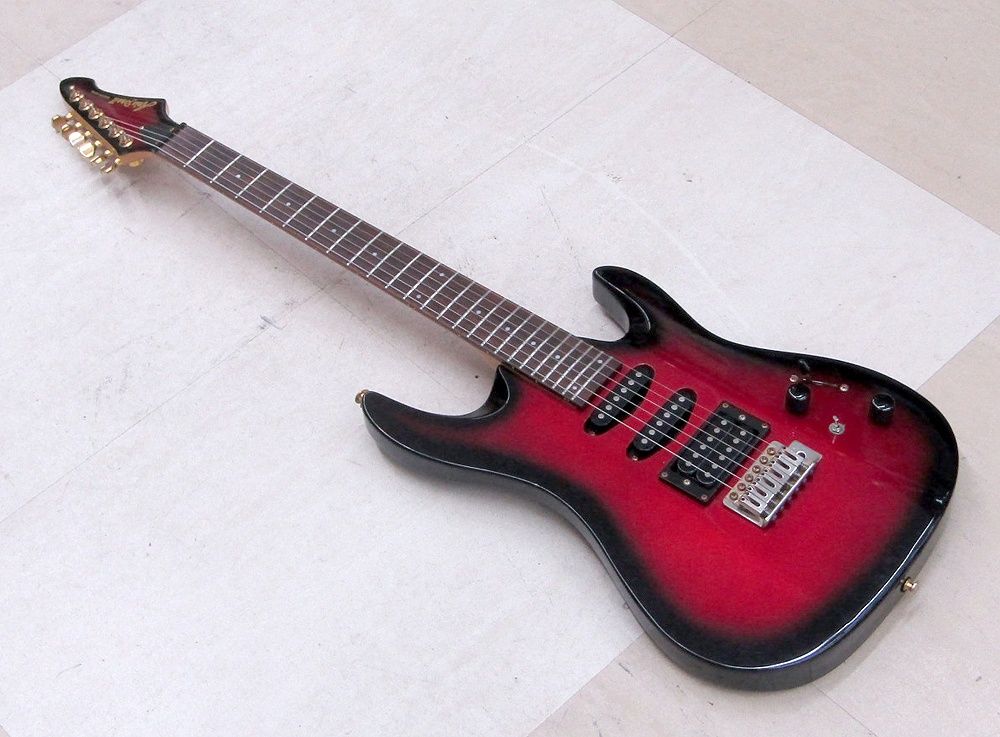 Aria ProⅡ アリアプロ2 MAGNA SERIES エレキギター SSH 現状品 アンプ出力 コントロール 済み