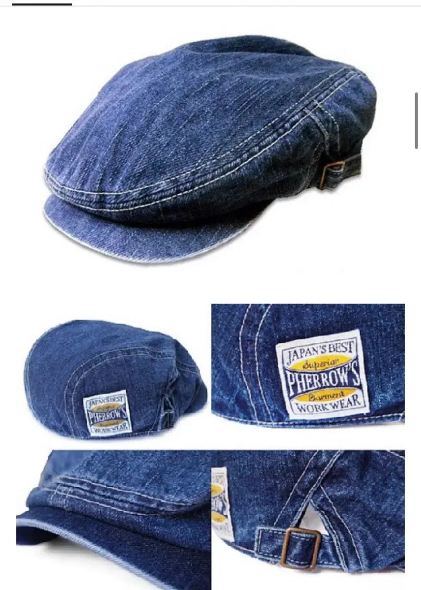 Pherrow s フェローズ ハンチングキャップ