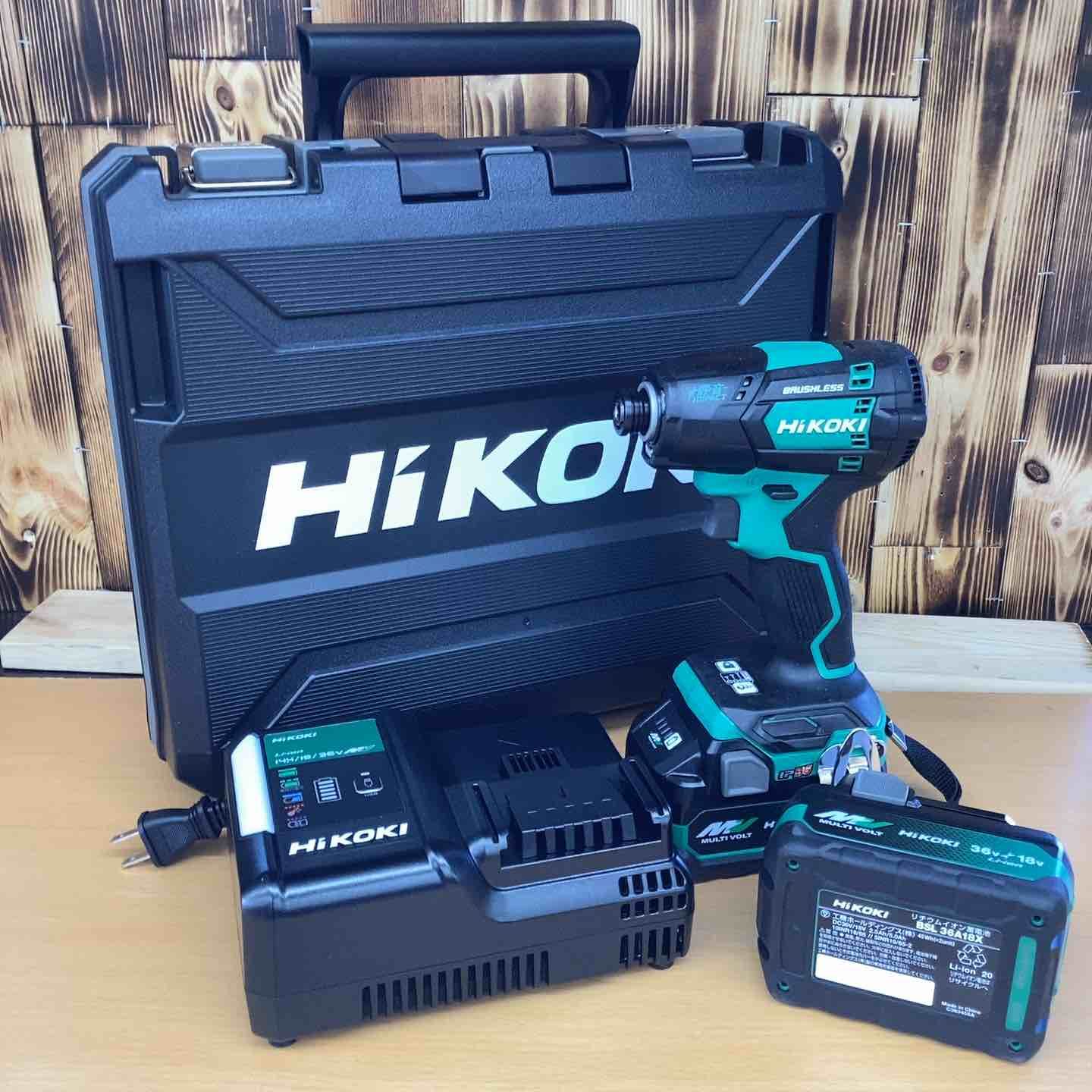ハイコーキ HIKOKI 旧 日立工機 コードレス静音インパクトドライバ WHP18DA 2XPZ DIY ネジ ボルト 穴あけ 研磨 金属 研削 越谷店