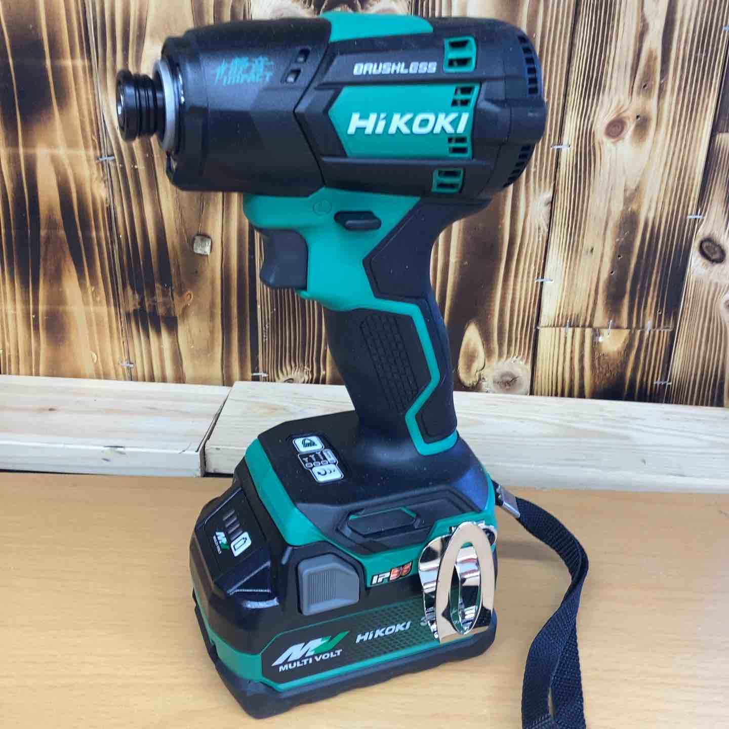 ハイコーキ HIKOKI 旧 日立工機 コードレス静音インパクトドライバ WHP18DA 2XPZ DIY ネジ ボルト 穴あけ 研磨 金属 研削 越谷店