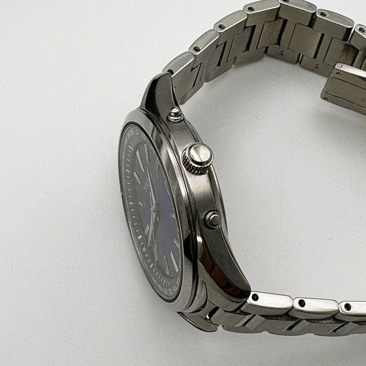 品 稼働 SEIKO ソーラー電波時計 SBTM 271 TK_017