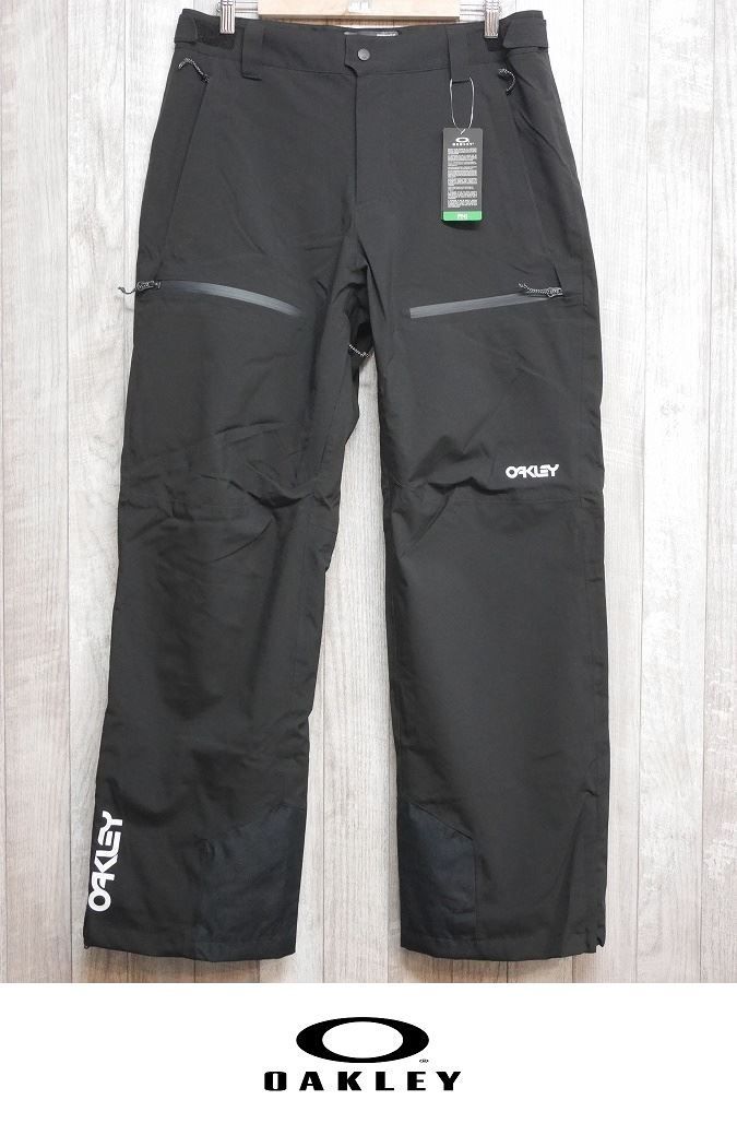 26 OAKLEY TNP LINED SHELL PANT 2.0 - Mサイズ - BLACKOUT スノーボード ウェア パンツ