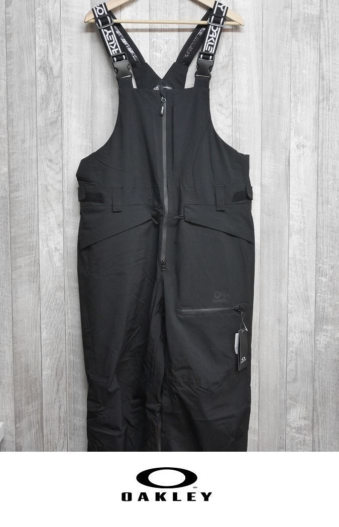 26 OAKLEY TNP SHELL BIB PANT - Lサイズ - BLACKOUT スノーボード ウェア パンツ ビブパンツ