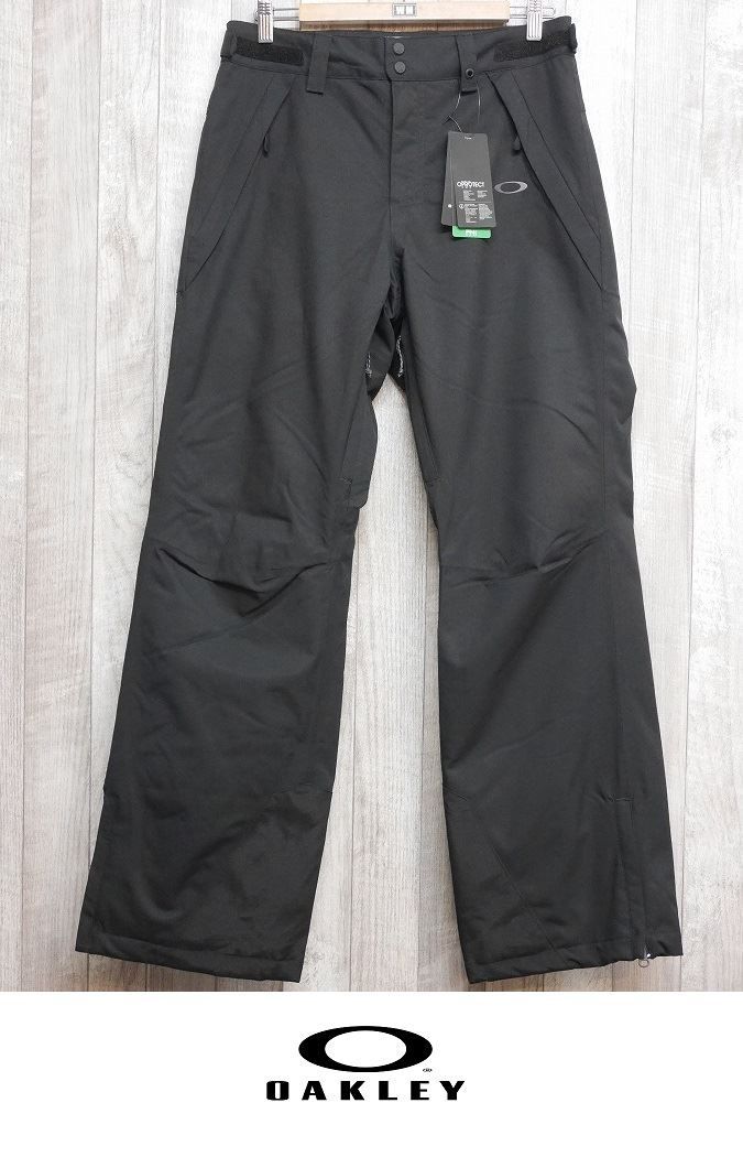 26 OAKLEY BEST CEDAR RC INSULATED PANT - Mサイズ - BLACKOUT スノーボード ウェア パンツ