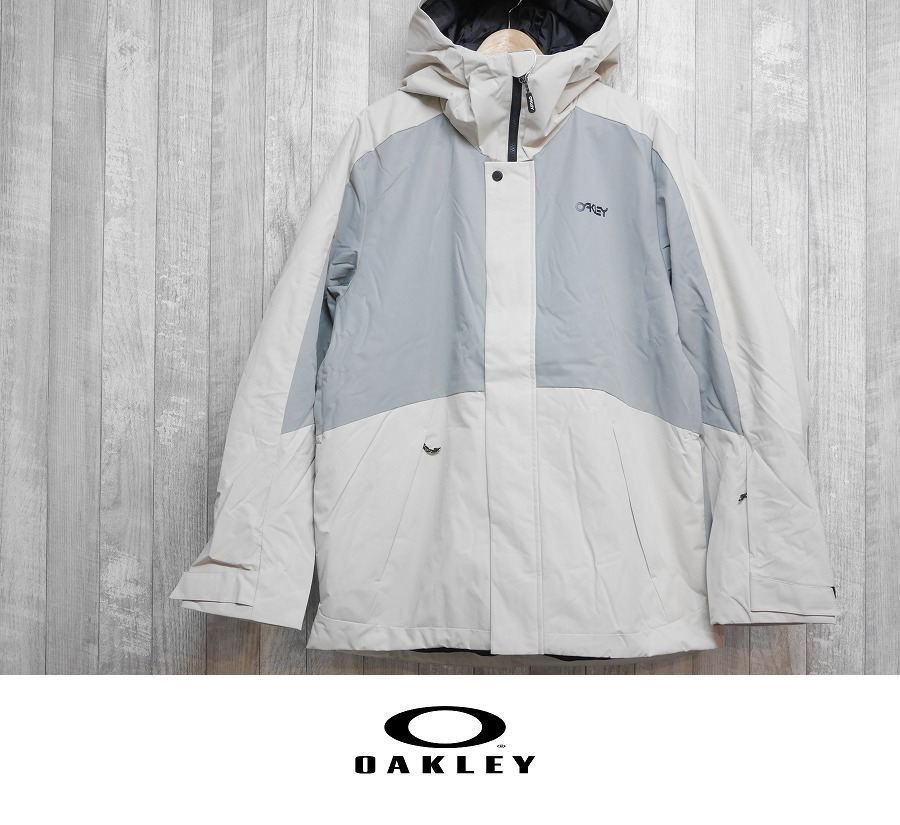 26 OAKLEY RANGE RC JACKET 2 0 Mサイズ MIST CEMENT スノーボード ウェア ジャケット
