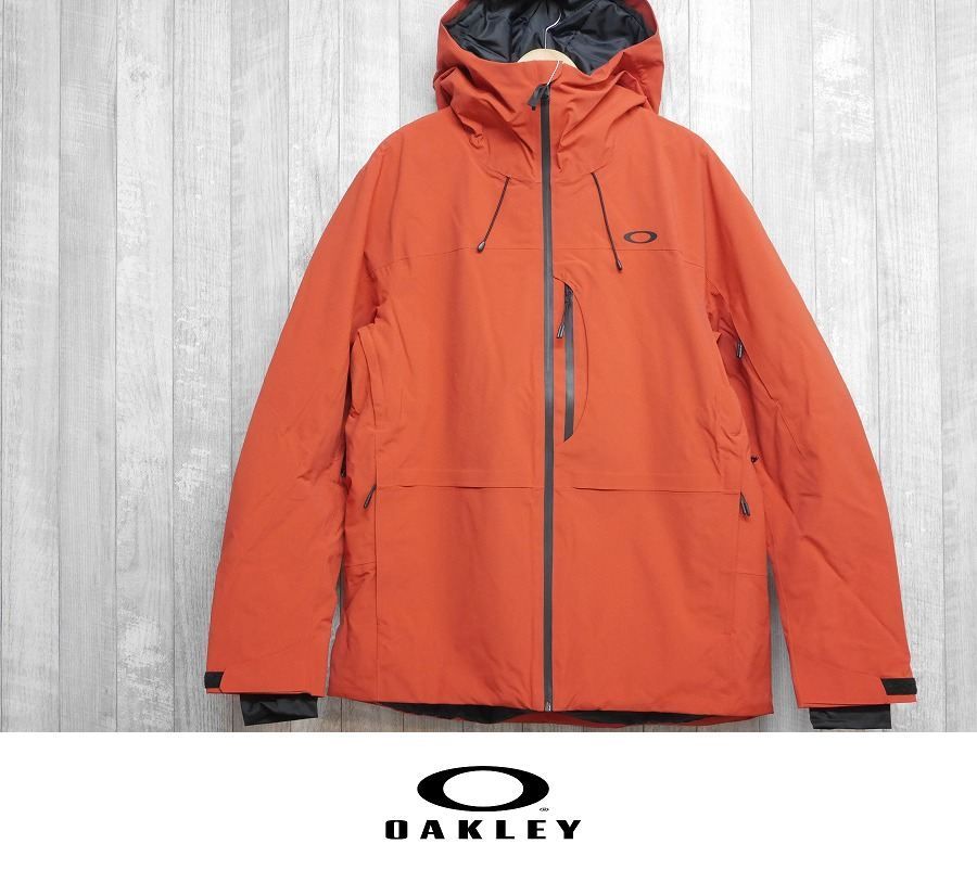 26 OAKLEY CANOPY INSULATED JACKET Mサイズ FLAME RED スノーボード ウェア ジャケット