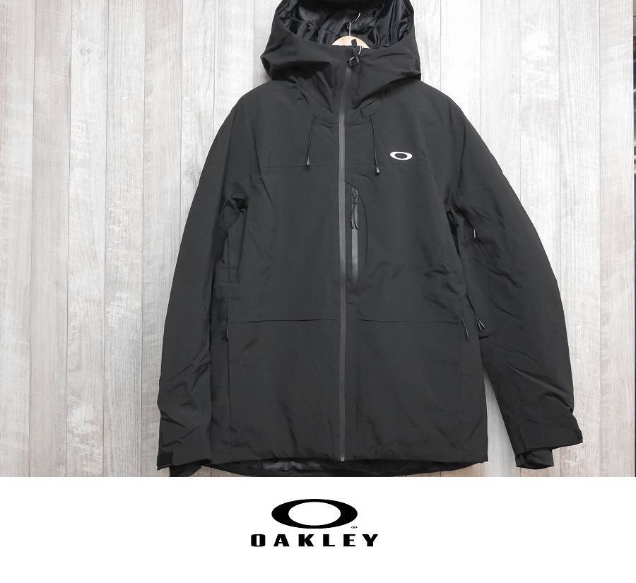 26 OAKLEY CANOPY INSULATED JACKET - Mサイズ - BLACKOUT スノーボード ウェア ジャケット
