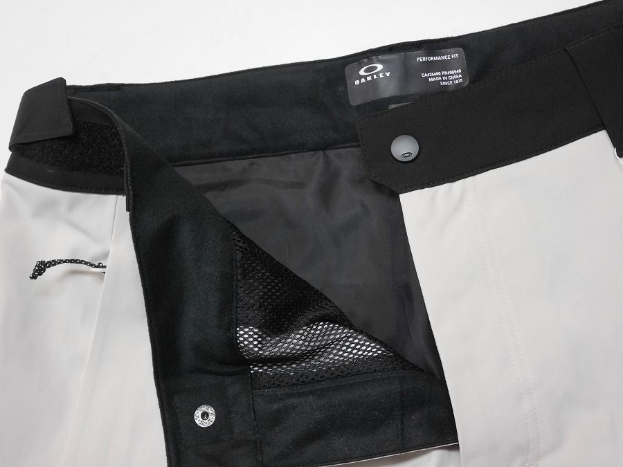 26 OAKLEY TNP LINED SHELL PANT 2.0 - Mサイズ MIST BLACK スノーボード ウェア パンツ