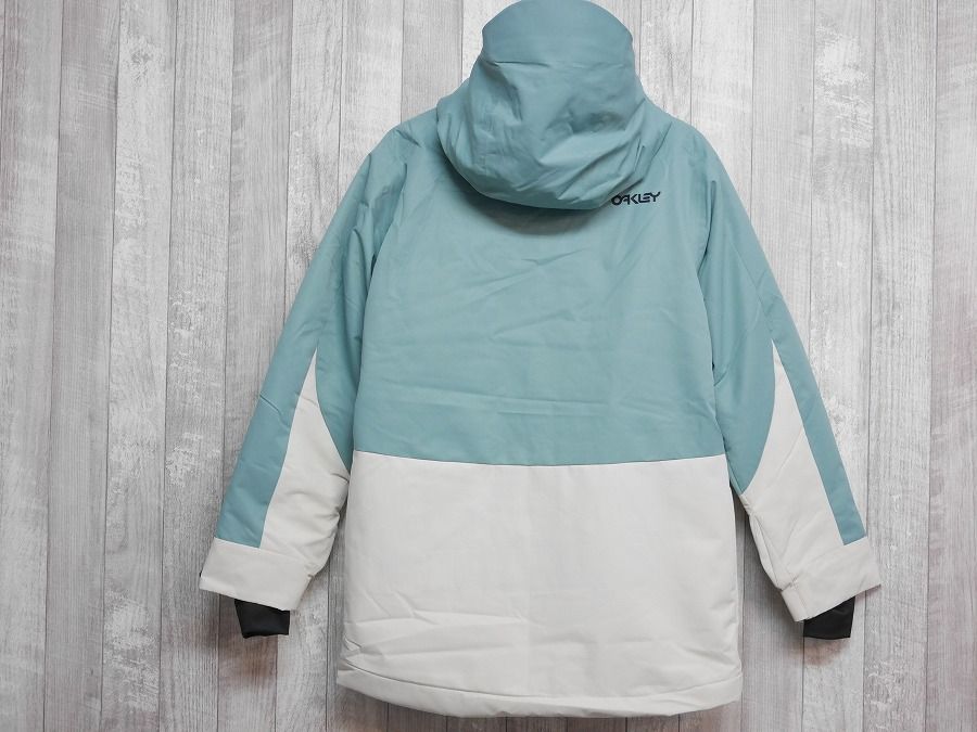 26 OAKLEY WMNS TNP TBT INSULATED JACKET - Sサイズ MIST PACIFIC レディース スノーボード ウェア ジャケット