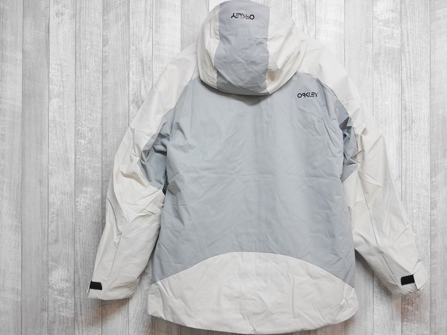 26 OAKLEY RANGE RC JACKET 2.0 - Mサイズ MIST CEMENT スノーボード ウェア ジャケット