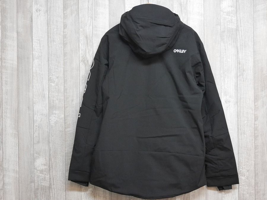 26 OAKLEY TNP TBT INSULATED JACKET - Lサイズ BLACK WHITE LOGO スノーボード ウェア ジャケット