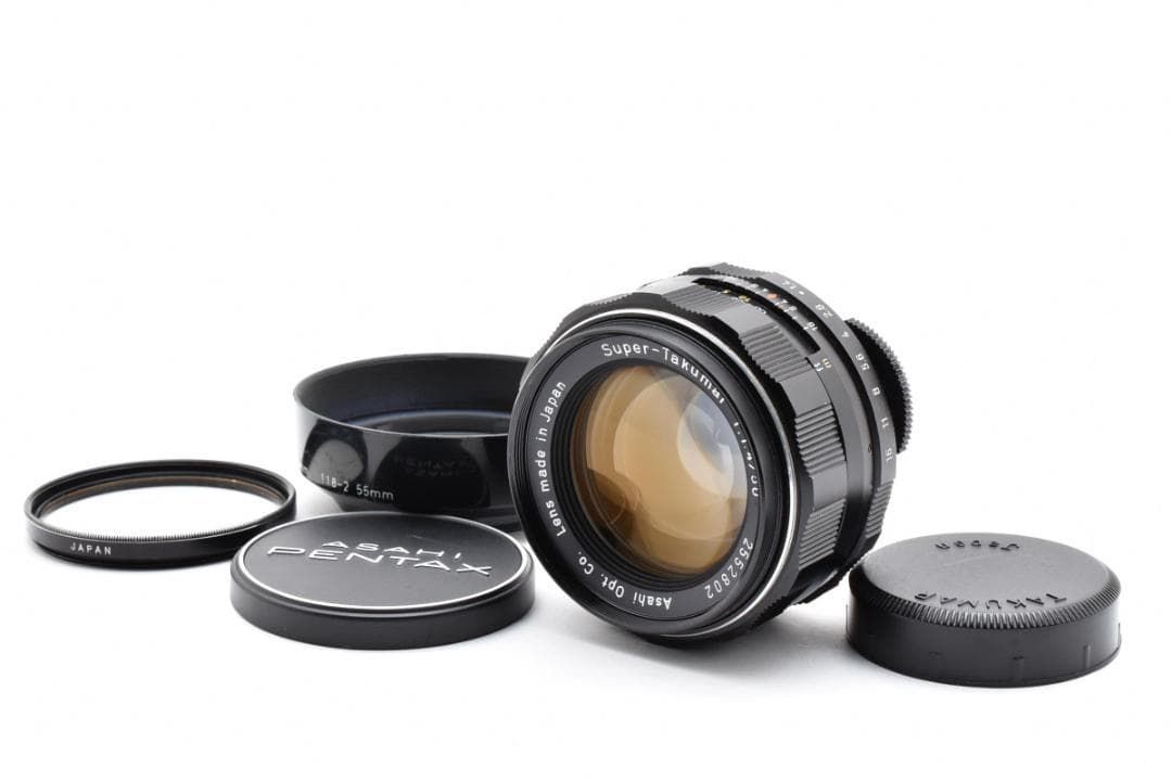 黄変なし Super Takumar 50mm F1.4 フード付 C109