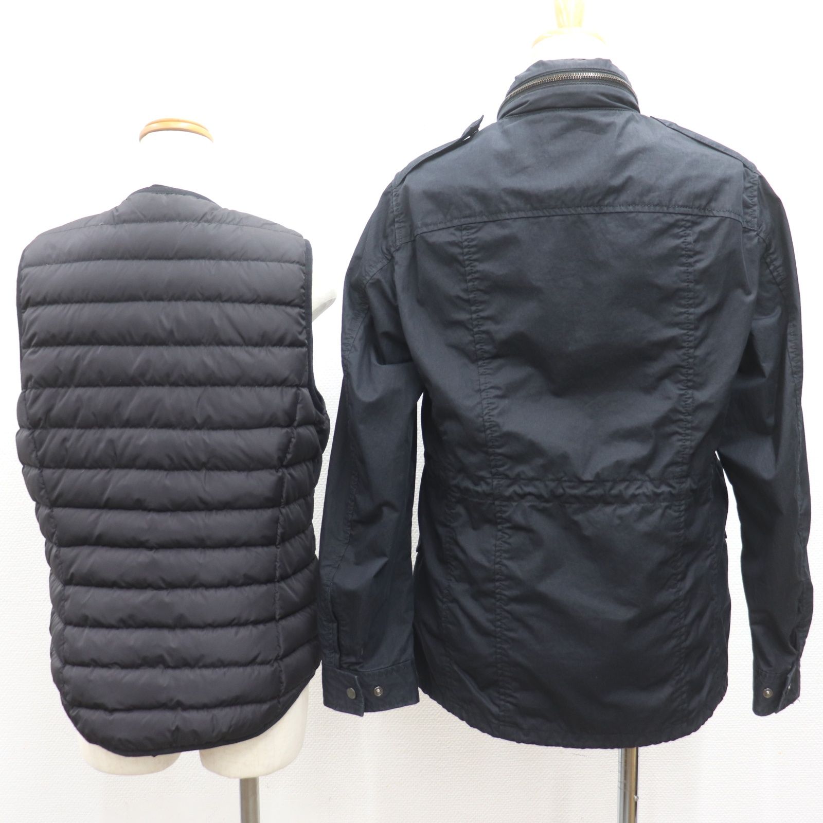 ITJ2VAXPVVA8 TATRAS タトラス BORBONE ダウンライナー付 ミリタリージャケット アウター MTA17S4429 ブラック 黒 メンズ サイズ02