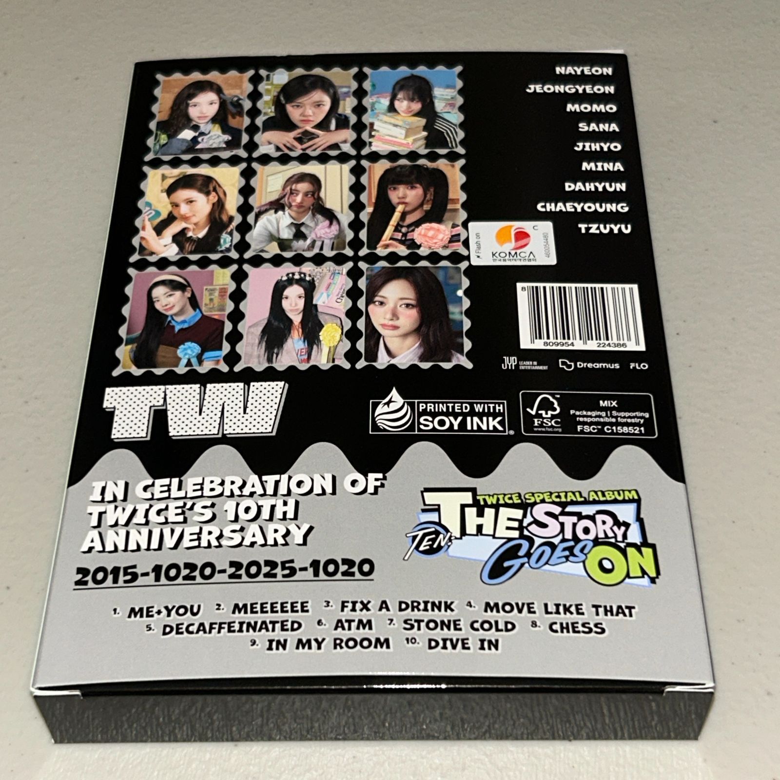 TWICE 直筆サイン「TEN：The Story Goes On」 EPISODE ver.CD - メルカリ